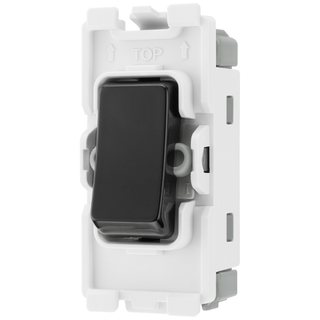 BG Evolve Grid 20AX Intermediate Switch - Black Nickel - RPCDB13