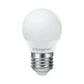 Integral 5.5W LED ES/E27 Golf Ball Warm White 240° Frosted - ILGOLFE27NC017