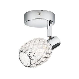 Philips Deltoid G9 Wall/Ceiling Single Spotlight Chrome - 50270/11/E7