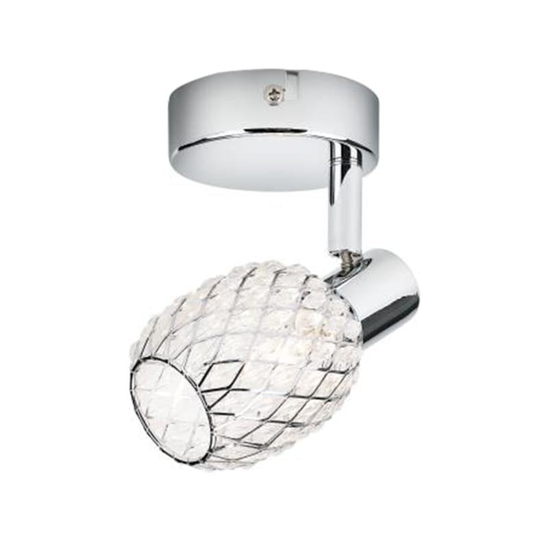 Philips Deltoid G9 Wall/Ceiling Single Spotlight Chrome - 50270/11/E7, Image 1 of 1