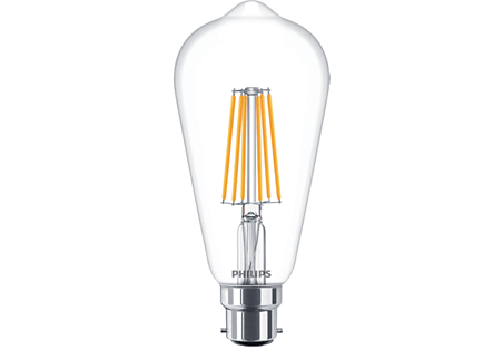 Philips 8W LED ES E27 Vintage Squirrel Cage Very Warm White Dimmable - 70978800