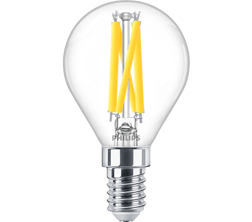 Philips Master Glass 5.9-60W Dimtone LED Golf E14 Very Warm White - 929003014182, Image 1 of 1