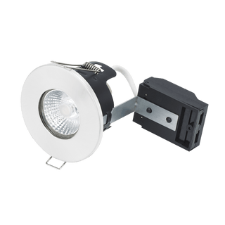 Bell Fire Rated MV/LV Downlight - Matt White - BL10665