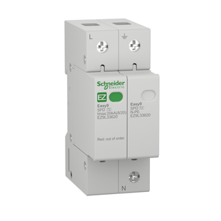Schneider Easy9 1 Pole Surge Protection Device 20kA - EZ9L33620