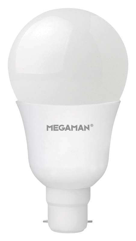 Megaman 10.5W Classic LED BC B22 GLS Warm White Dim-to-Warm - 148267, Image 1 of 1