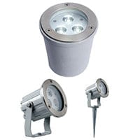 Robus TRINITY 3IN1 3W LED Spike and Wall Mount Fitting IP66 Warm White - R3IN13W, Image 1 of 1