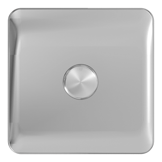 Schneider LSD Dimmer - 1G 2W 400W/VA - Polished Chrome - GGBL6012CPCS