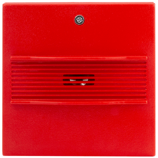 ESP MagDuo 2 Wire Sounder Square Red - MAGDUOSRSQ