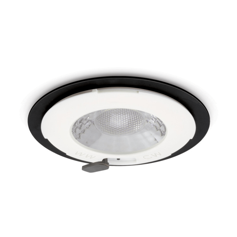 JCC V50 Fire-rated LED downlight 7.5W 650lm IP65 No Bezel DALI / 1-10V - JC1001/NBDALI, Image 1 of 1