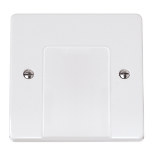 Click Scolmore Mode 20A Blanking Plate Polar White - CMA017