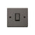 Click Scolmore Deco 10A 1 Gang 2 Way Rocker Switch - VPBN411BK