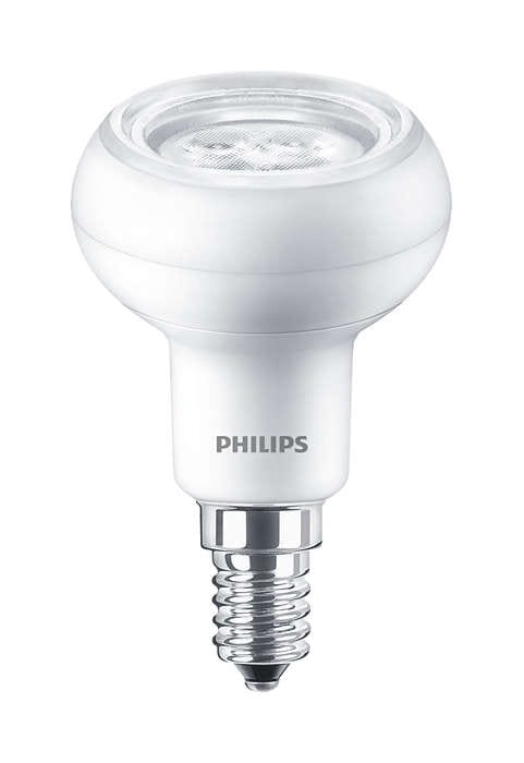 Philips CorePro 5W LED E14 SES PAR16 R50 Warm White - 57853700, Image 1 of 1