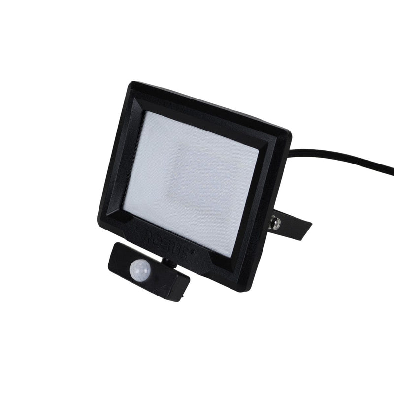 Robus HiLume 30W LED Flood Light with PIR IP65 Black Warm White - RHL3030P-04, Image 1 of 1