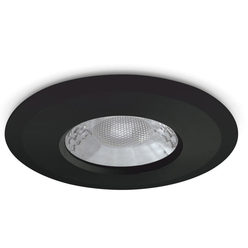 JCC Bezel for V50 fire-rated LED downlight Black - JC1006/BLK, Image 1 of 1