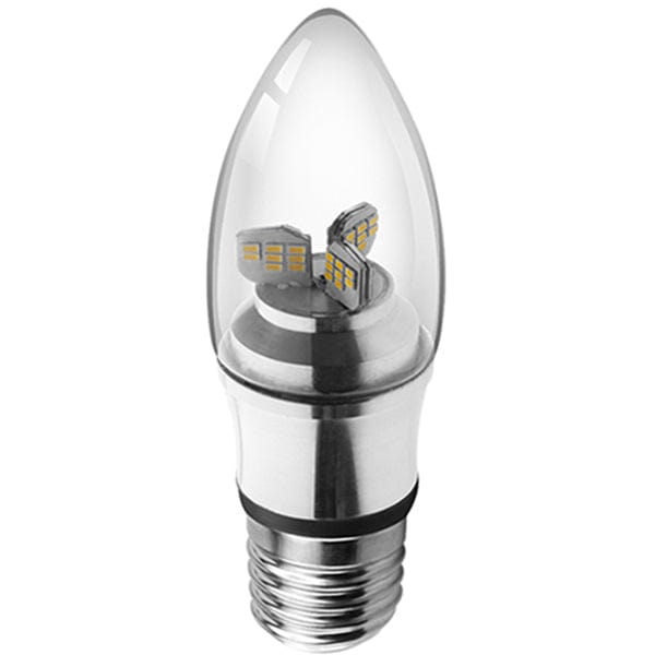 Kosnic 5.5W LED ES/E27 Candle Warm White - KDIM5.5CND/E27-SLV-N27, Image 1 of 1
