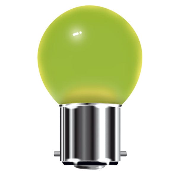 Bell 1W LED BC/B22 Golf Ball Green - BL60002, Image 1 of 1
