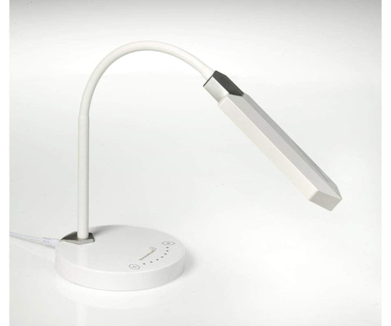 Brackenheath Ispot Leaf 6W LED Desk Lamp - White - I7010W, Image 1 of 1