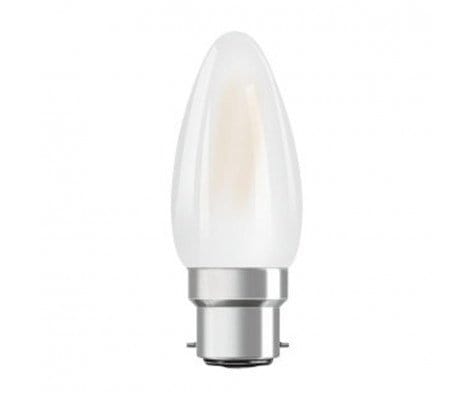 Osram-Ledvance 4.8W-40W Dimmable Candle B22 300, 2700K - 590755-067518 - B40DFF827B22, Image 1 of 1