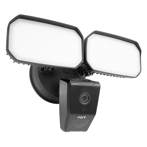 ESP Fort Wi-Fi Security Camera With Twin Flood Lights Black - ECSPCAMFLB, Image 1 of 1