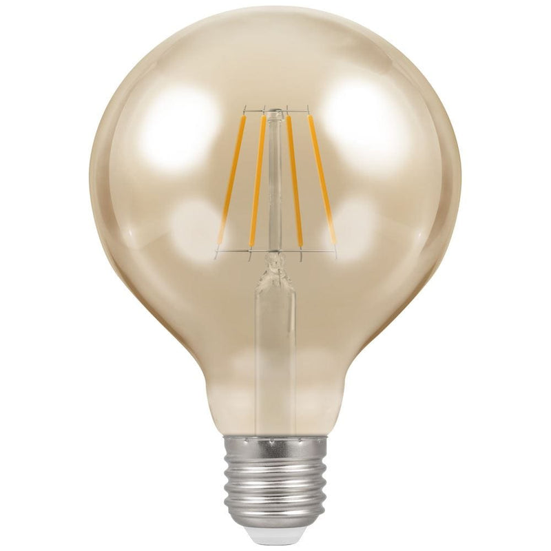 Crompton LED Globe G95 Filament Antique 5W Dimmable 2200K ES-E27 - CROM4290, Image 1 of 1