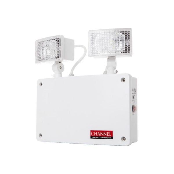 Channel Smarter Safety Grove 15W IP65 Emergency Twin Spotlight with Remote Control - E-GR-NM3-LED-IP65-RC, Image 1 of 1