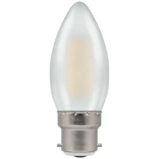 Crompton LED Candle Filament Dimmable Pearl 5W 2700K BC-B22d - CROM7178