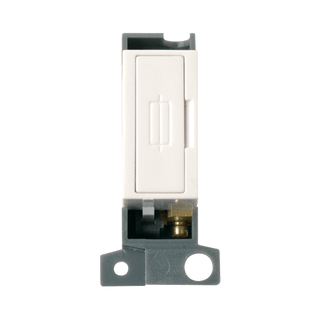 Click Scolmore MiniGrid 13A Fused Connection Unit Module White - MD047PW