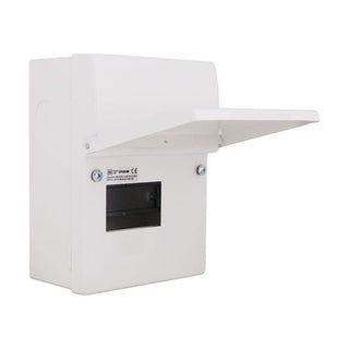 BG Empty Enclosure, Comes With Busbar And Neutral Cable - CFUE4M