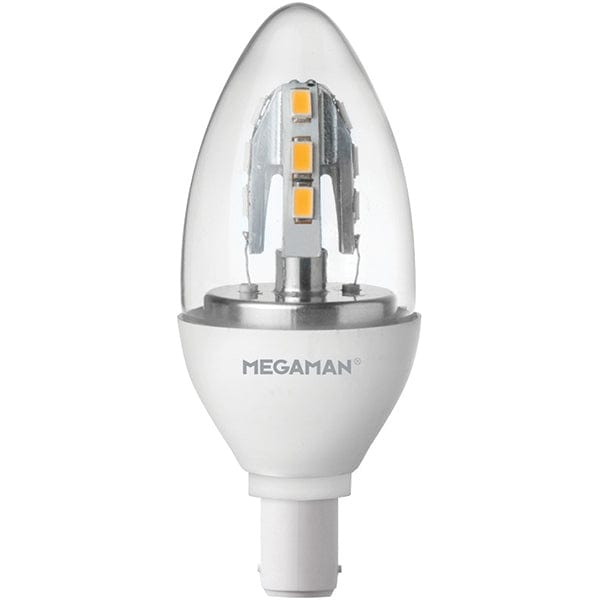 Megaman 6W Incanda-LED B15 SBC Candle Warm White Dimmable - 143485, Image 1 of 1