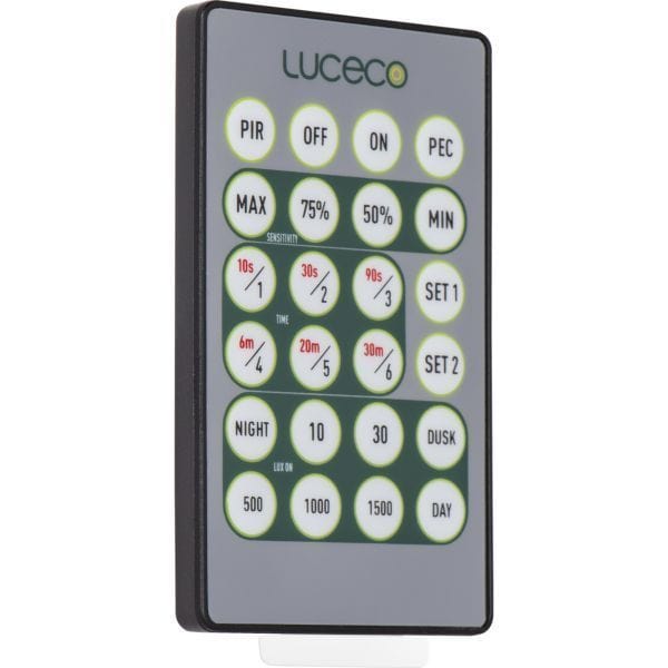 Luceco IR Remote For Use With Lineal Pir Sensor - LNPIRREM, Image 1 of 1