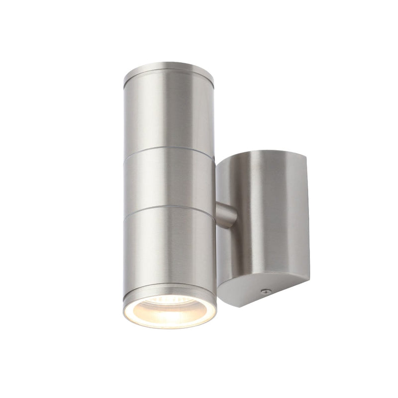 Forum Islay Up/Down GU10 Wall Light - Stainless Steel - CZ-29320-SST, Image 1 of 1