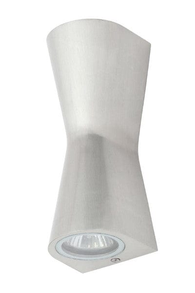 Forum Lighting Skye Double Cone GU10 Up/Down Wall Light - Silver - ZN-29347-SIL, Image 1 of 1