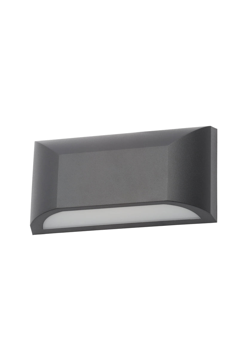 Forum Lighting Poole Outdoor LED Wall Downlight Black - CZ-31752-BLK, Image 1 of 1