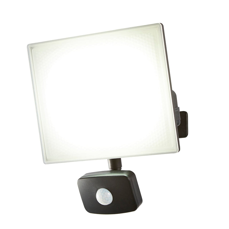 Forum Trosa 50W IP65 Floodlight with PIR 4000K - Black - CZ-41093-BLK, Image 1 of 1