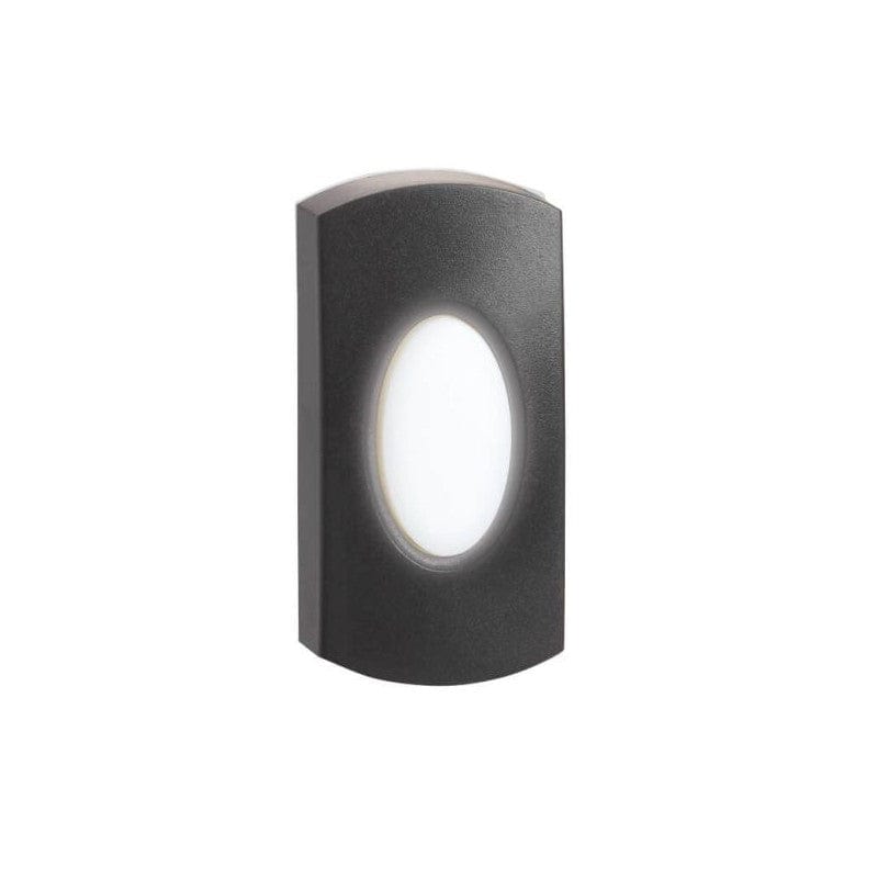 Greenbrook Chime Push Illuminated Black - DPL03A-C, Image 1 of 1