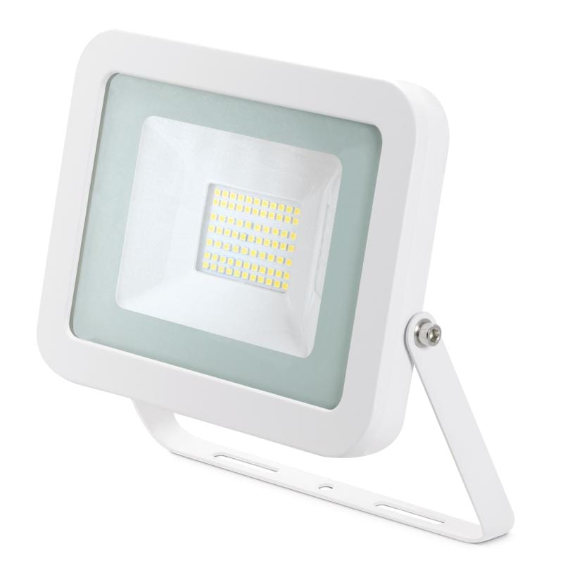 JCC 50W LED Floodlight +PIR IP44 Alu 4000K White - JC45207WH, Image 1 of 1
