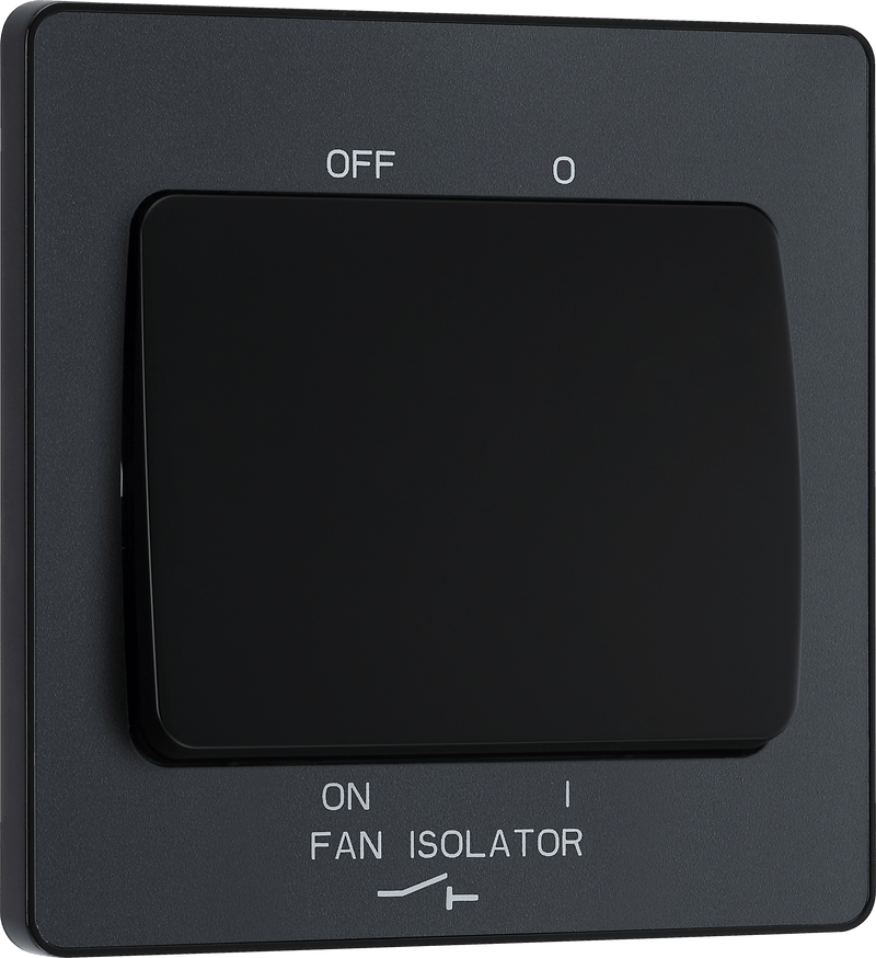 BG Evolve Polished Copper Fan Isolator Switch 10A Triple Pole - PCDCP15B, Image 1 of 6