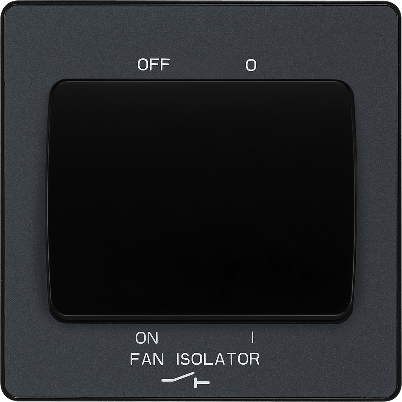 BG Evolve Polished Copper Fan Isolator Switch 10A Triple Pole - PCDCP15B, Image 2 of 6