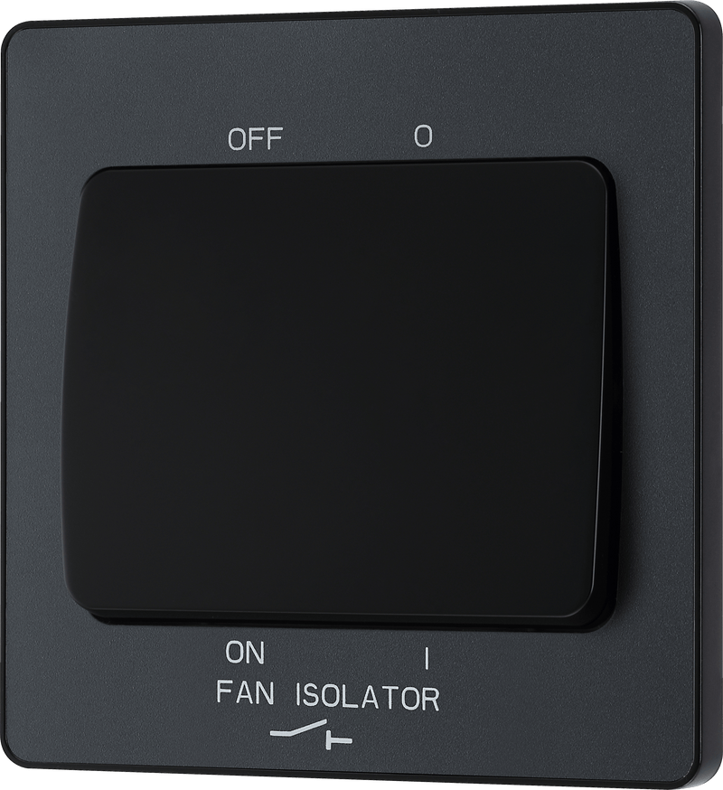 BG Evolve Polished Copper Fan Isolator Switch 10A Triple Pole - PCDCP15B, Image 3 of 6