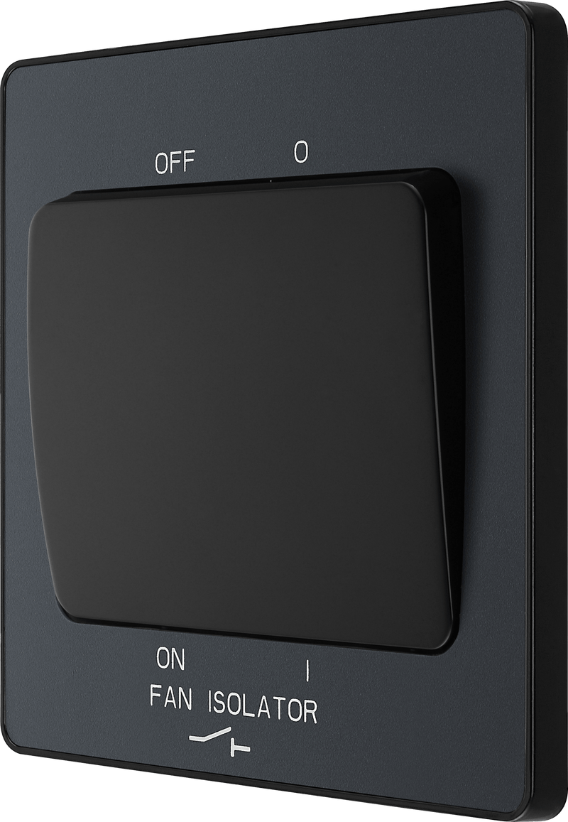 BG Evolve Polished Copper Fan Isolator Switch 10A Triple Pole - PCDCP15B, Image 4 of 6