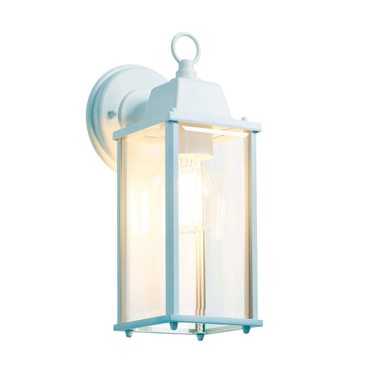 Forum Ceres Bevelled Glass E27 Lantern - Pale Blue - ZN-20955-PBLU, Image 1 of 1