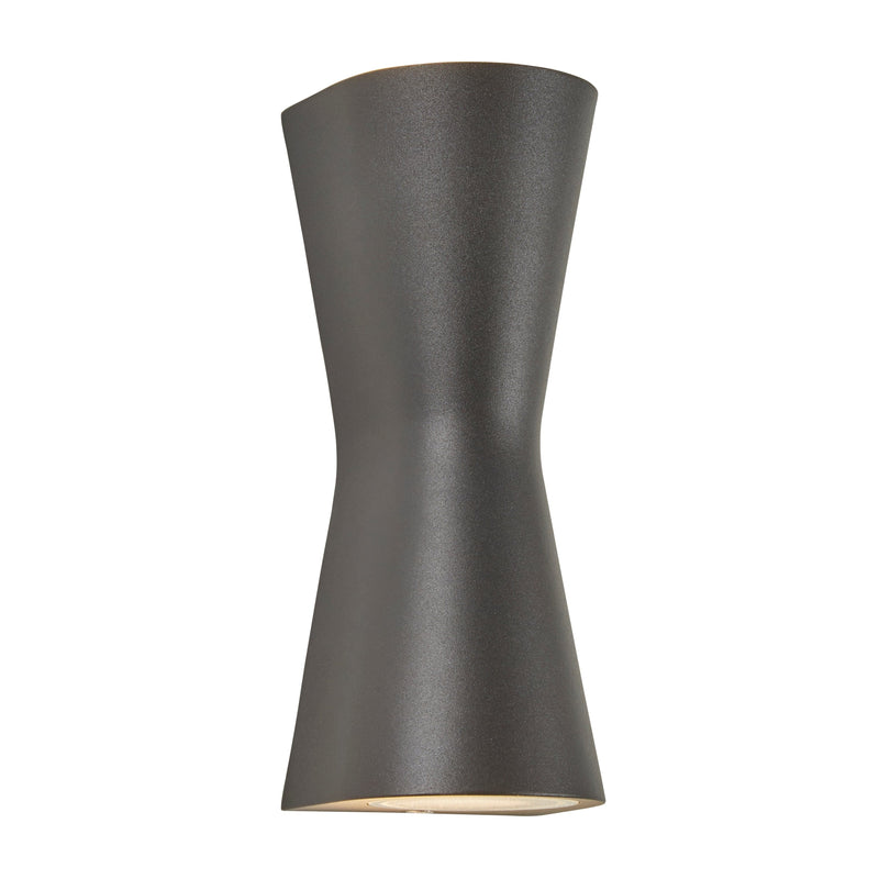 Forum Skye Double Cone GU10 Up/Down Wall Light - Anthracite - ZN-29347-ANTH, Image 1 of 1