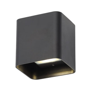 Forum Hana 6W Up/Down Wall Light 4000K - Black - ZN-29996-BLK
