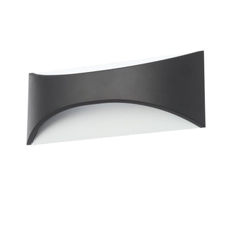 Forum Lighting Stroud 6W LED Outdoor Wall Light Black - ZN-31768-BLK