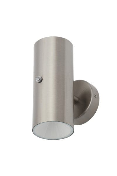 Forum Melo 10W LED Up/Down Wall Light with PIR 4000K - Stainless Steel - ZN-34555-SST, Image 1 of 1