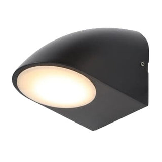 Forum Nevis GU10 Down Wall Light - Black - ZN-35740-BLK