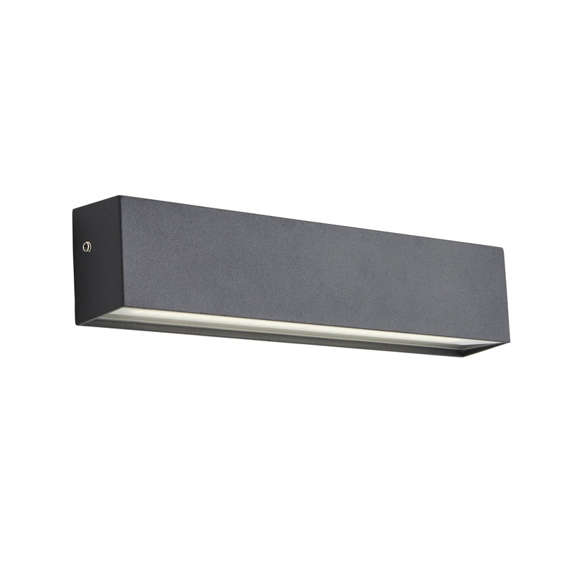 Forum Cannes 10w LED Linear Wall Light IP54 - Anthracite - ZN-38636-ANTH, Image 1 of 1