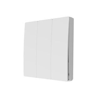 Forum 3 Gang Kinetic Push Switch IP65, Matt White - CUL-40035-65