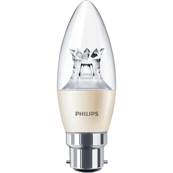 Philips Master 6W LED BC B22 Candle Very Warm White DimTone - 45362900, Image 1 of 1