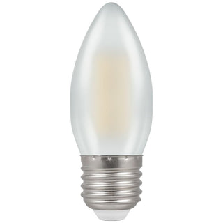 Crompton LED Candle Filament Dimmable Pearl 5W 2700K ES-E27 - CROM7192